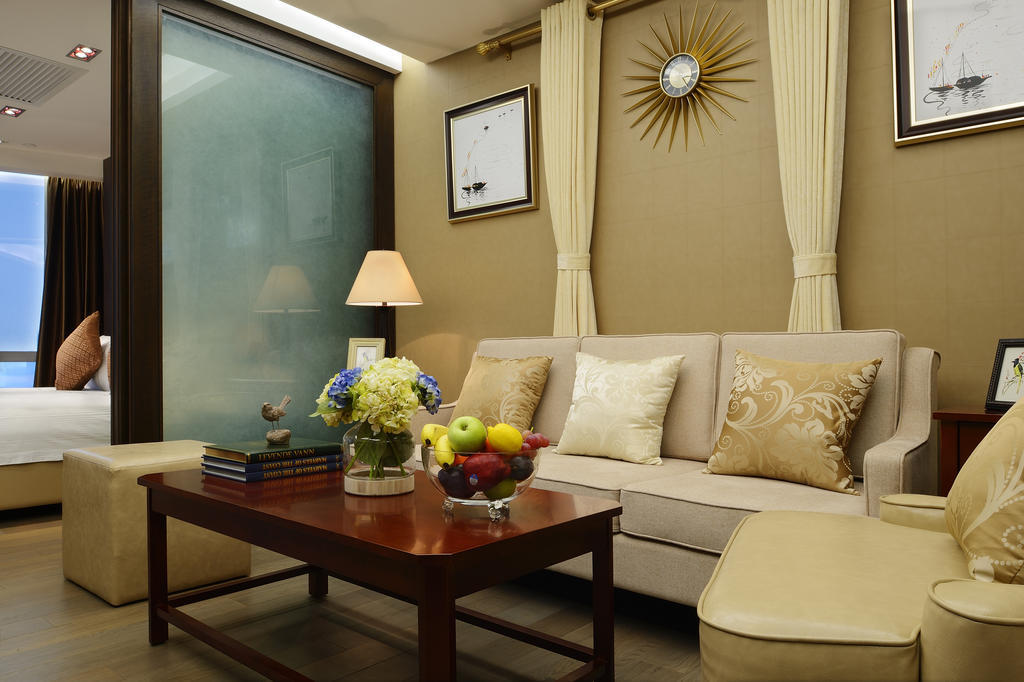 Yousu Hotel & Apartment Nanjing Xuanwu Lake Jinmao Plaza Branch Buitenkant foto