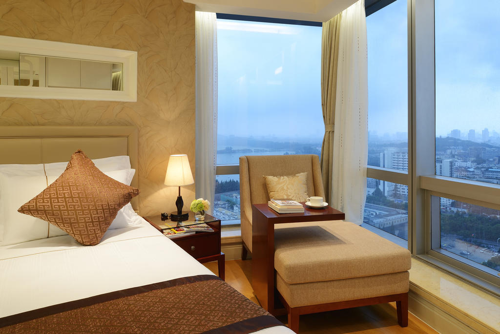 Yousu Hotel & Apartment Nanjing Xuanwu Lake Jinmao Plaza Branch Buitenkant foto