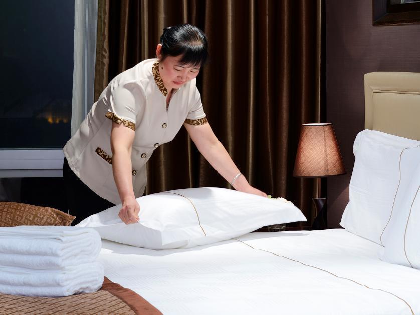 Yousu Hotel & Apartment Nanjing Xuanwu Lake Jinmao Plaza Branch Buitenkant foto