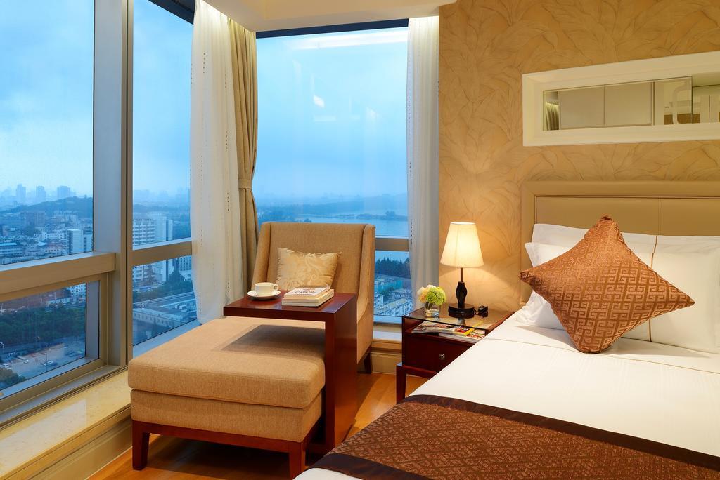 Yousu Hotel & Apartment Nanjing Xuanwu Lake Jinmao Plaza Branch Buitenkant foto