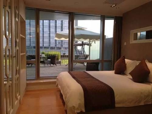 Yousu Hotel & Apartment Nanjing Xuanwu Lake Jinmao Plaza Branch Buitenkant foto